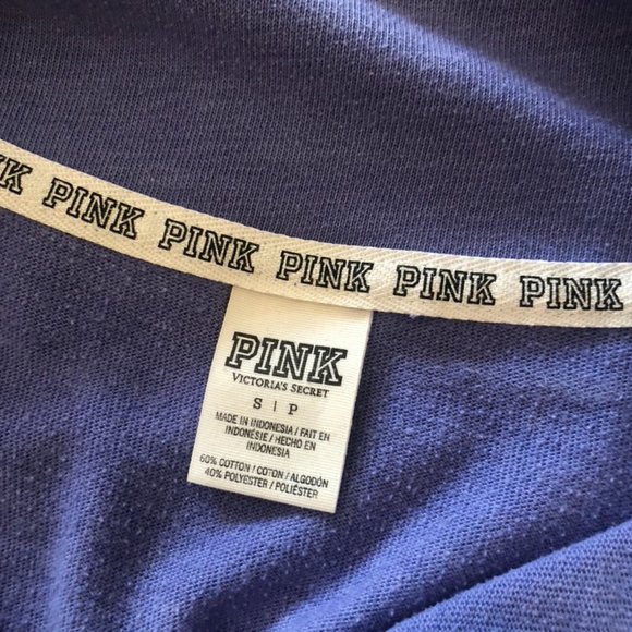 Small PINK by Victoria's Secret Periwinkle Sweater - Picture 4 of 4